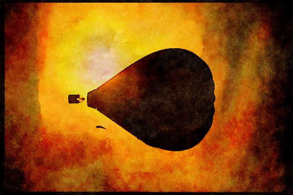 528004 One With The Sun A4 Limited Edition Watercolour Print
