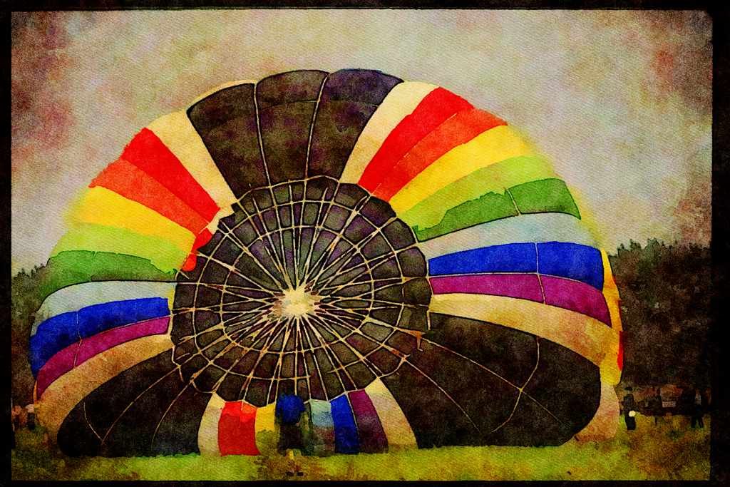 528010 Center Stage A4 Limited Edition Watercolour Print