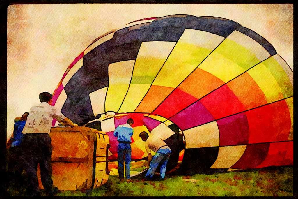 528017 Freeze Frame A4 Limited Edition Watercolour Print