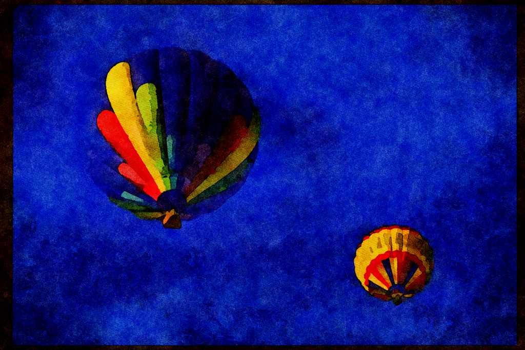 528022 Blue Blue Sky A4 Limited Edition Watercolour Print