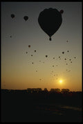 528025 Evening Travels A4 Photo Print