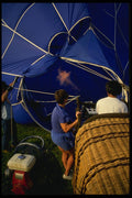 528033 Blue Flame A4 Photo Print