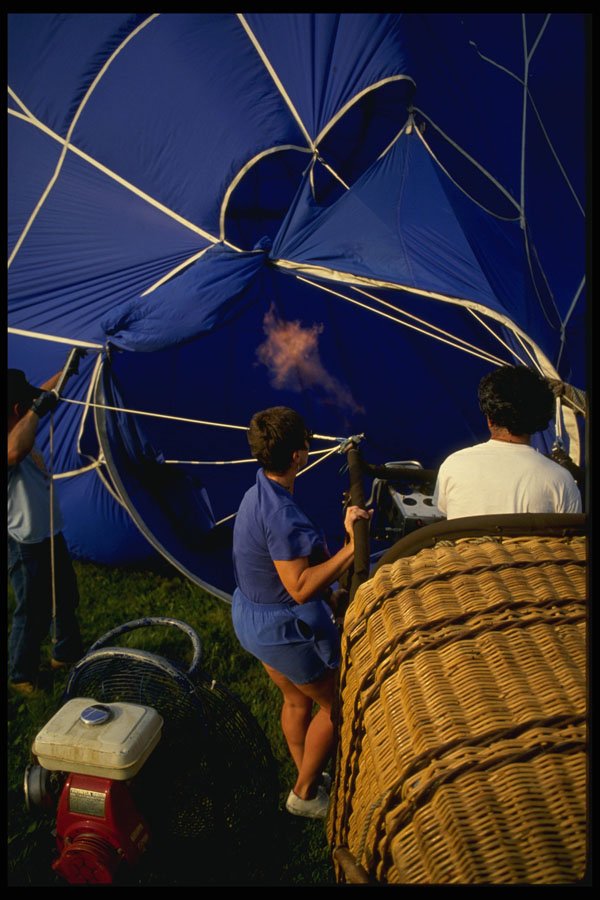 528033 Blue Flame A4 Photo Print