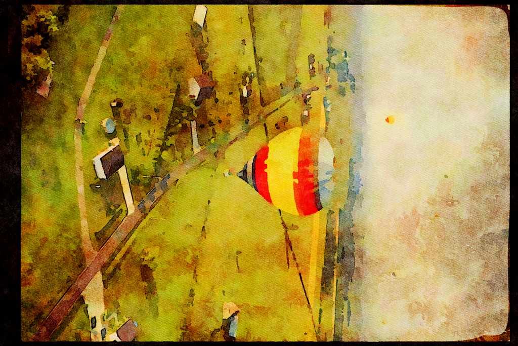 528054 A Road To The Sky A4 Limited Edition Watercolour Print