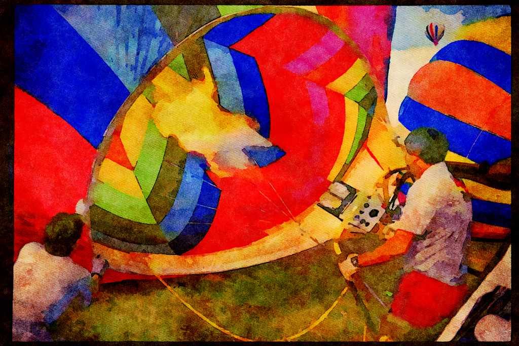 528059 Hot Stuff A4 Limited Edition Watercolour Print
