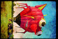 528063 The Gnat A4 Limited Edition Watercolour Print