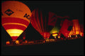 528076 Night Glow, Northampton Balloon Meet A4 Photo Print