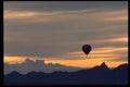 528081 Balloon Ride At Sunset A4 Photo Print