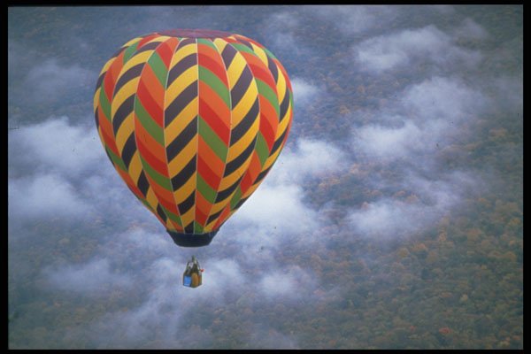 528085 Ballooning Over The Delaware Valley A4 Photo Print
