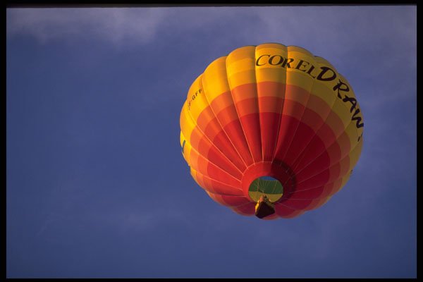 528088 CorelDRAW Balloon In Air A4 Photo Print
