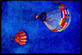 528089 Balloons In Flight A4 Limited Edition Watercolour Print