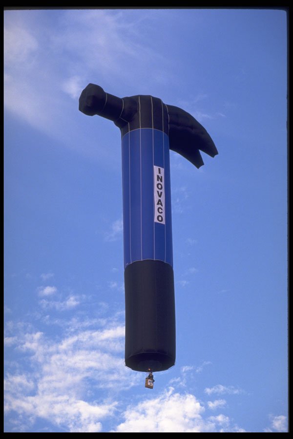 528092 Hammer Balloon A4 Photo Print