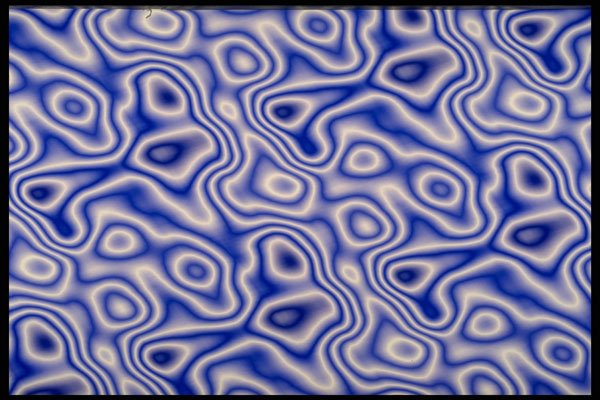 529011 Small Blue Islands A4 Photo Print