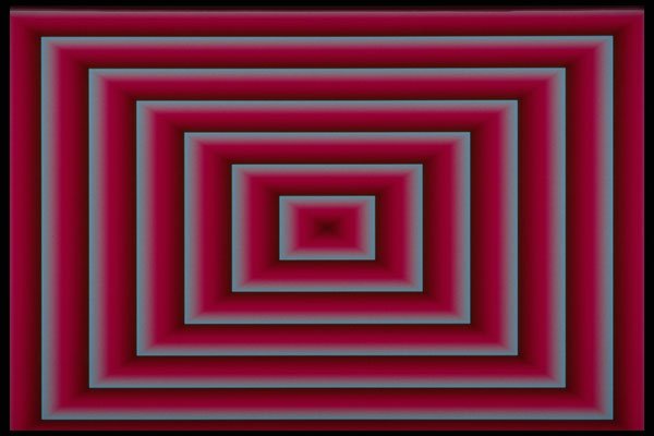 529014 Red Air Vent A4 Photo Print