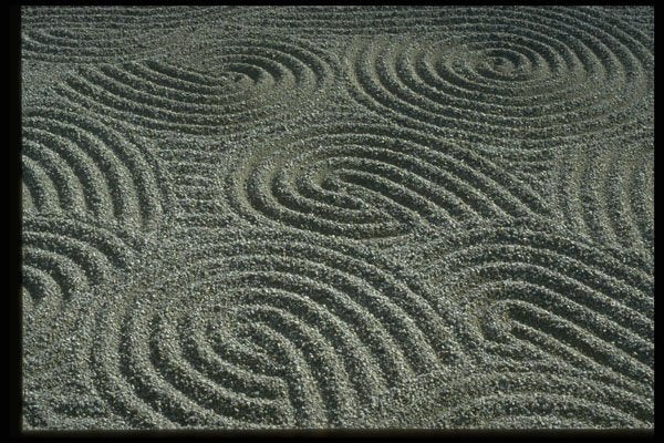 529044 Detail Of Sand Pattern A4 Photo Print