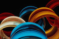 529060 Colored Glass A4 Photo Print
