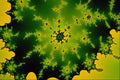 529064 Green Fractal A4 Photo Print