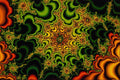 529066 Green Fractal A4 Photo Print