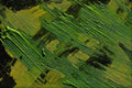 529075 Green On Black A4 Photo Print