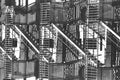 529084 Manhattan Fire Escape A4 Photo Print