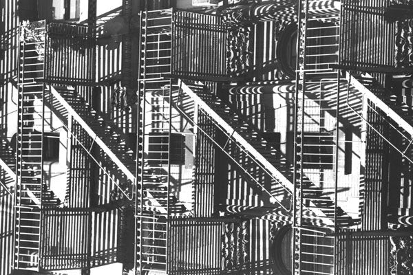 529084 Manhattan Fire Escape A4 Photo Print