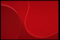 530035 Red Curves A4 Photo Print