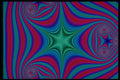 530047 Green Star A4 Photo Print