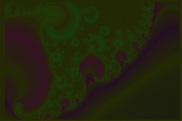 530052 Tumbling Fractal A4 Photo Print
