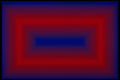 530065 Red blue Frame A4 Photo Print
