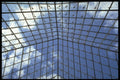 530078 Louvre Pyramid Lines A4 Photo Print