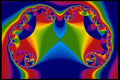 530080 Rainbow Mushroom A4 Photo Print