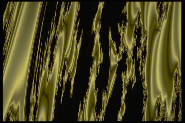 530088 Gold Flames A4 Photo Print