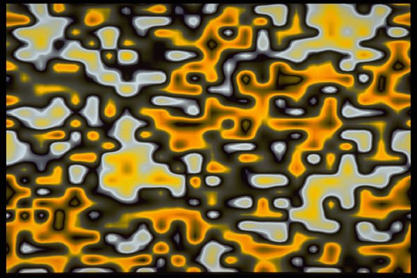 530089 Yellow Melting Labyrinth A4 Photo Print