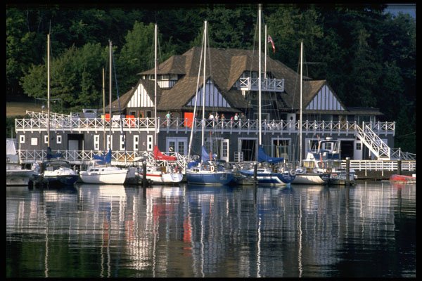 531012 Royal Vancouver Yacht Club A4 Photo Print