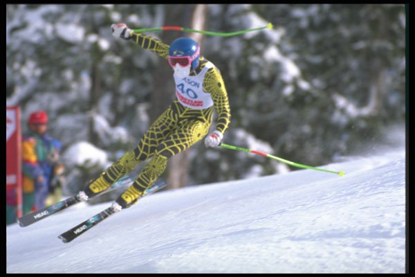 531023 Men's Downhill, Whistler A4 Photo Print