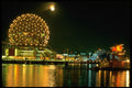 531029 Expo '86 Center And Full Moon, Vancouver A4 Photo Print