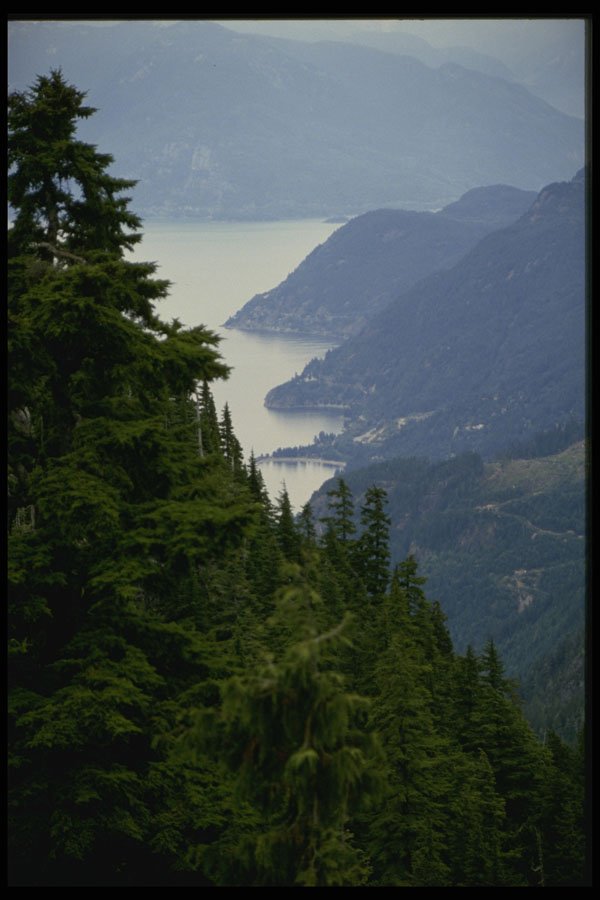 531043 Howe Sound, Vancouver A4 Photo Print