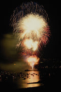 531064 Vancouver Fireworks A4 Photo Print