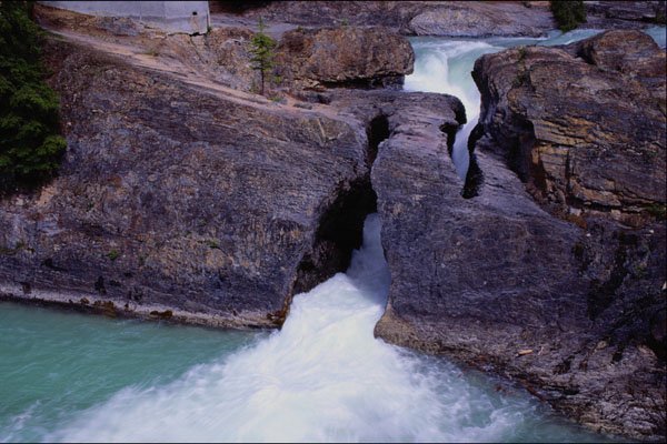 531078 Natural Bridge, Yoho National Park A4 Photo Print
