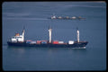 531081 Container Ship Arriving In Vancouver Harbor A4 Photo Print