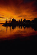 531093 Coal Harbor, Vancouver A4 Photo Print