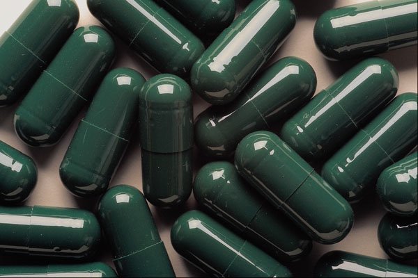 532028 Green Study Capsules A4 Photo Print
