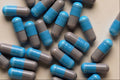 532029 Blue And Gray Study Pills A4 Photo Print