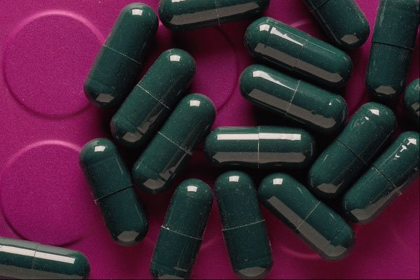 532077 Green Study Pills A4 Photo Print