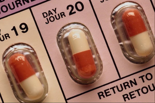 532091 Orange And White Study Pills A4 Photo Print