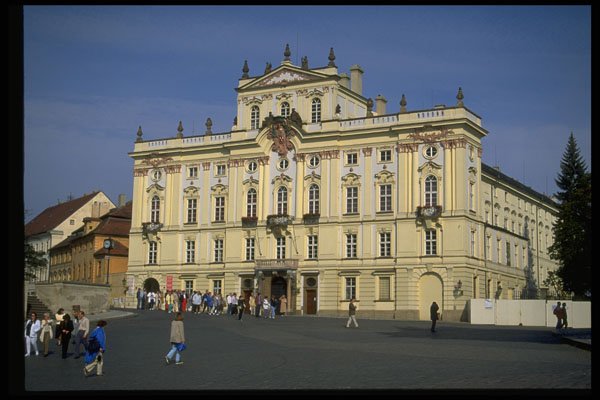 534004 Archbishop's Palace, Mala Strana, Prague, Czech Republic A4 Photo Print