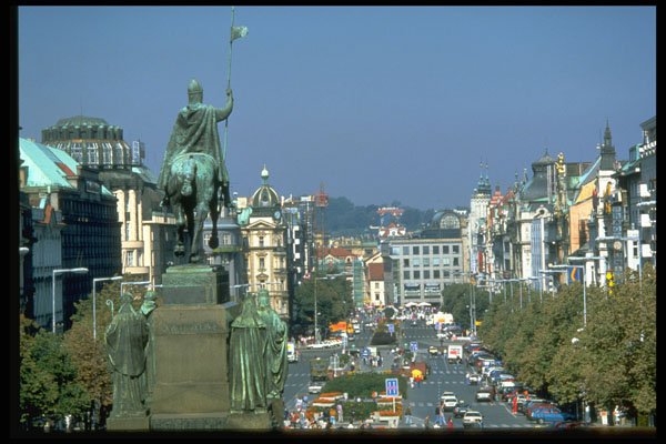 534006 Wenceslas Square, Prague, Czech Republic A4 Photo Print