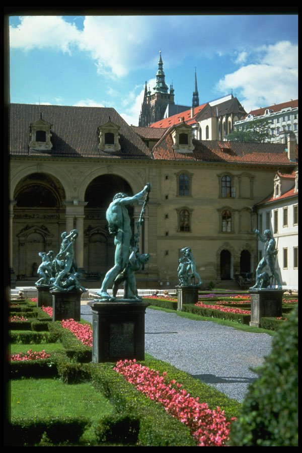 534008 Valdstejn Gardens, Mala Strana, Prague, Czech Republic A4 Photo Print