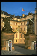 534016 Main Gateway Into Hradcany Castle, Prague, Czech Republic A4 Photo Print