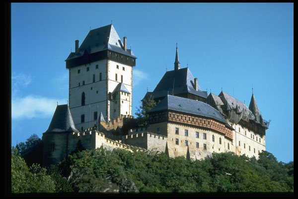 534018 Karlstejn Castle Near Prague, Czech Republic A4 Photo Print